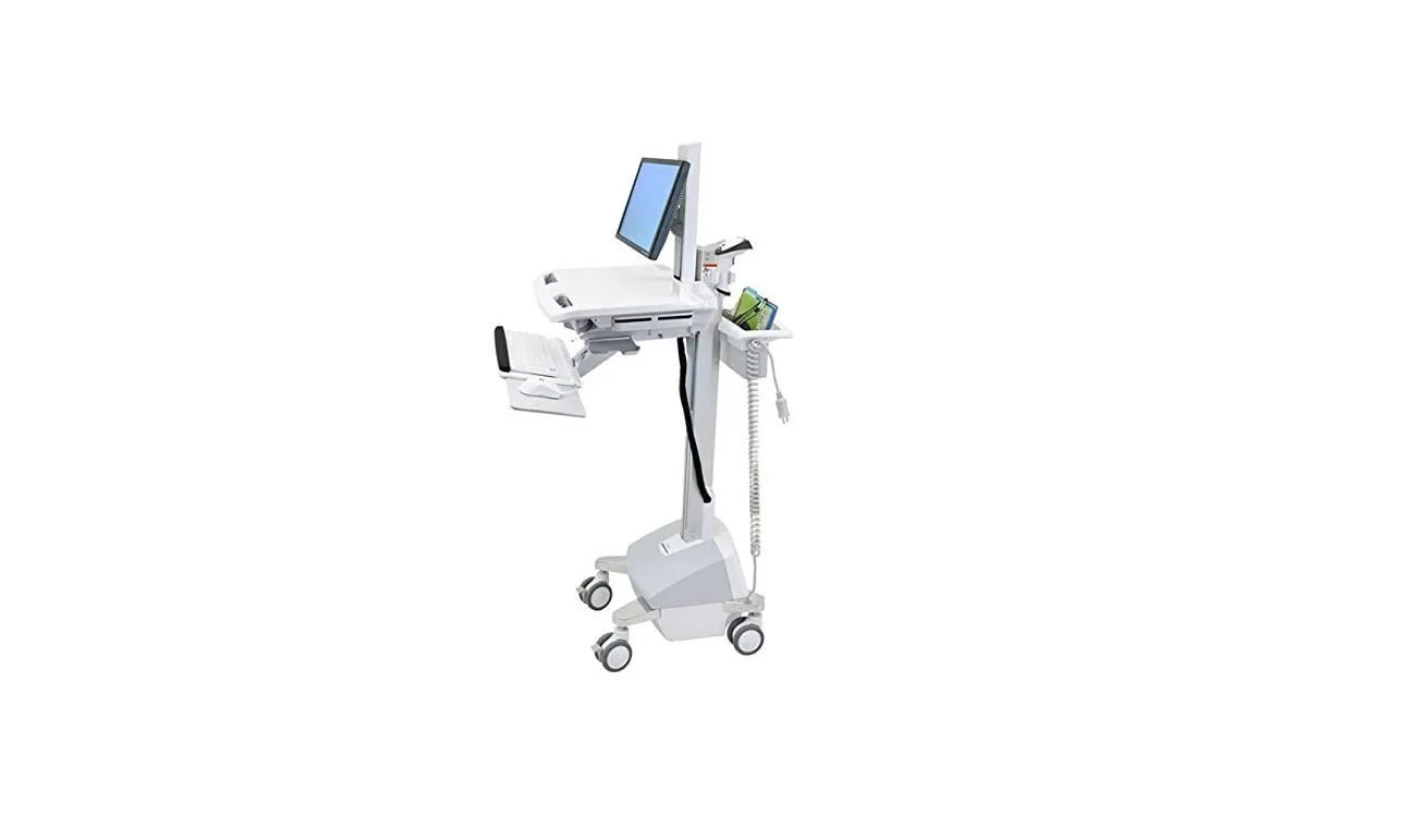 ERGOTRON SV42-6302-1 - Ergotron StyleView EMR Cart with LCD Pivot - LiFe Battery