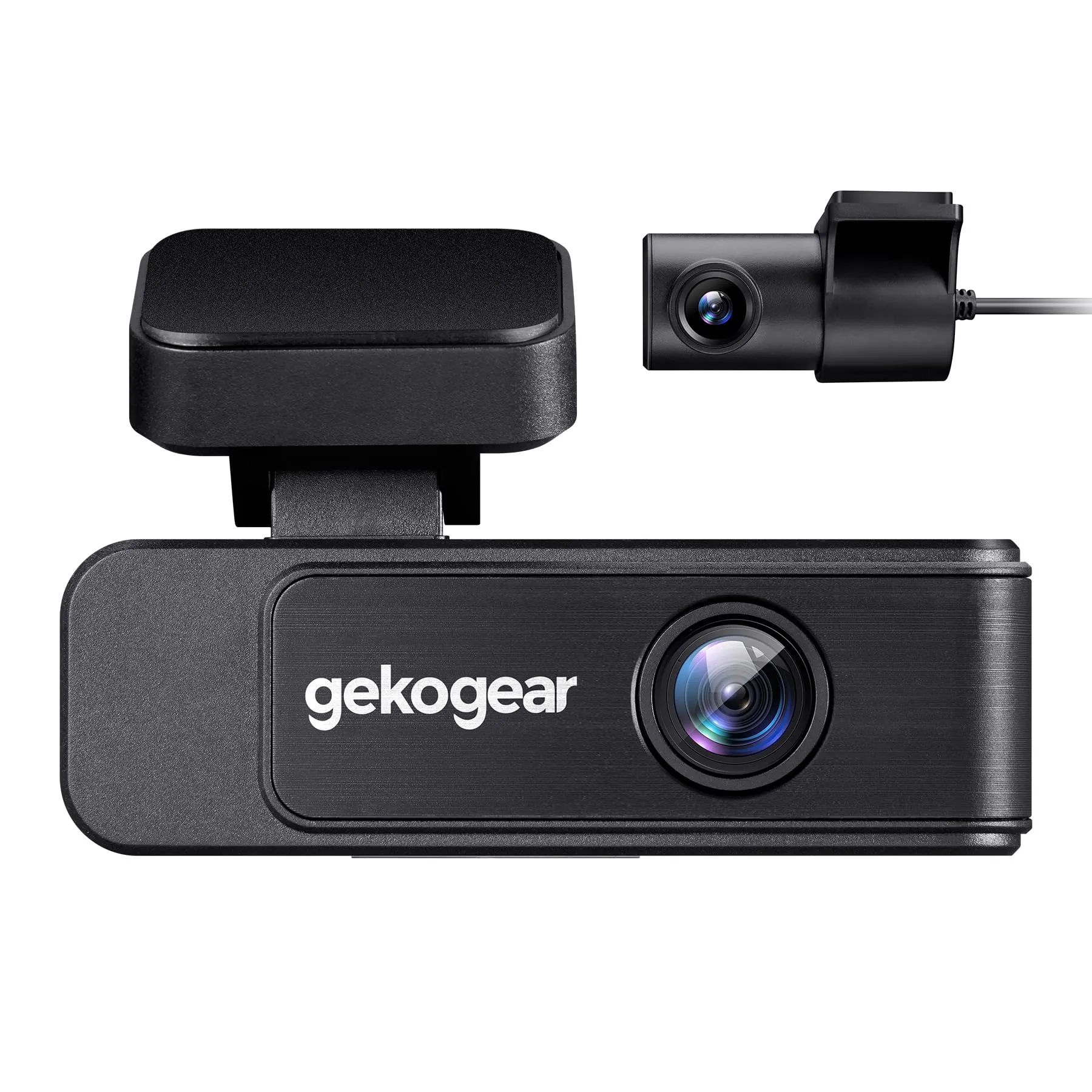 Adesso ORBITD410 — GEKOGEAR ORBIT D410 4K/1K DUAL FRONT & REAR VIEW DASH CAM WITH APP, GPS LOGGING