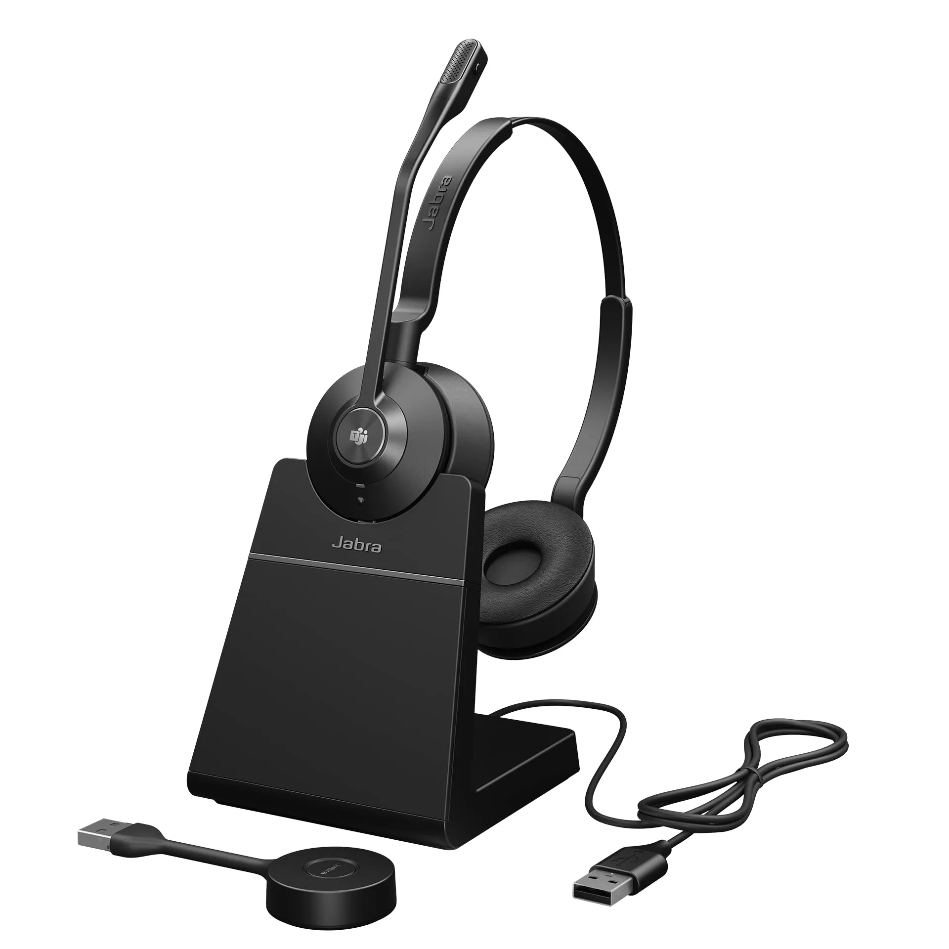 Jabra 9659-455-125 — Jabra Engage 55 Stereo Wireless Headset with Link 400A