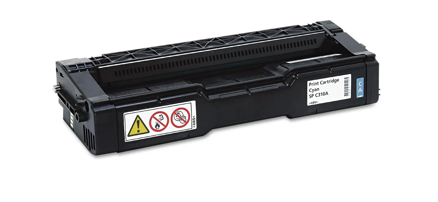 RICOH / Fujitsu RIC 406345 - Ricoh Cyan Toner Cartridge (2500 Yield) (Type SPC310A)