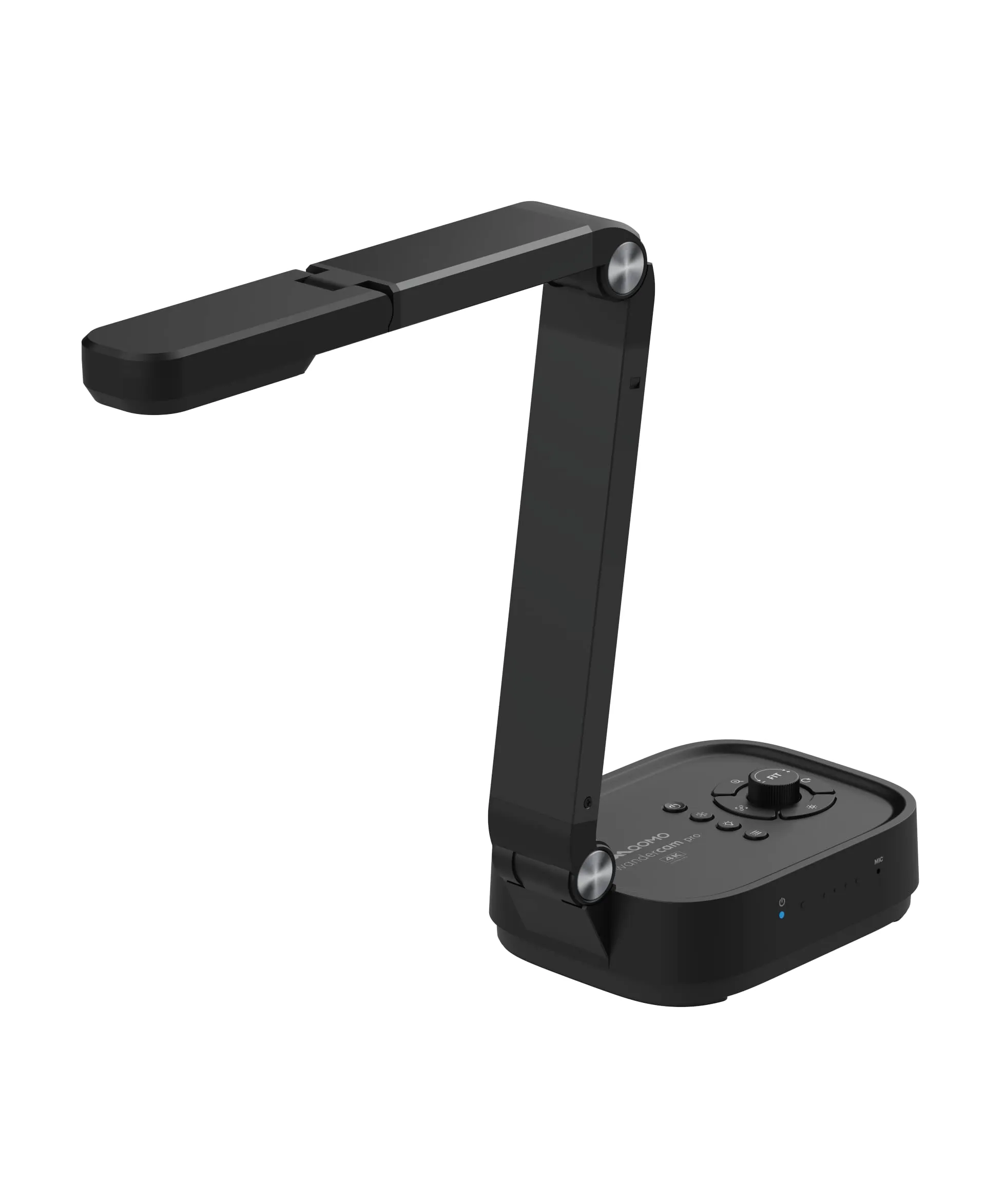 Qomo QPC100S — 4K HDMI/USB 13MP FLIP DOCUMENT CAMERA WITH EXTENDABLE ARM
