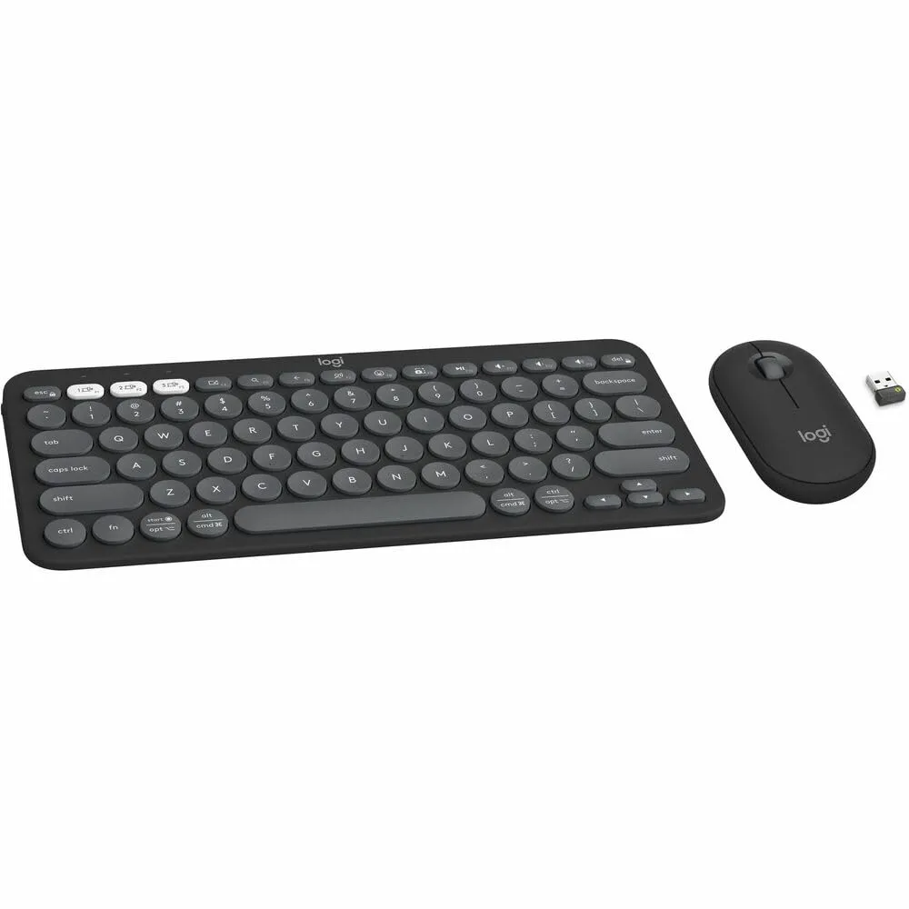 Logitech 920-012061 — PEBBLE 2 COMBO - TONAL GRAPHITE