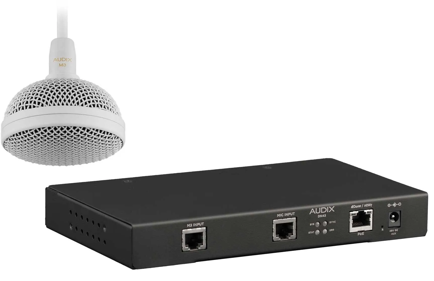 AUDIX 0073-0179 — Microphone And Interface Kit For The Dante System Ceiling Speaker
