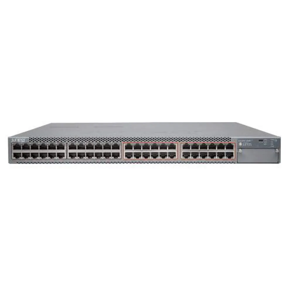 JUNIPER EX4300-48MP — EX4300 CLASS SWITCH WITH 24 X 1G, 24 X 100M/1G/2.5G/5G/10G COPPER PORTS, 95W POE