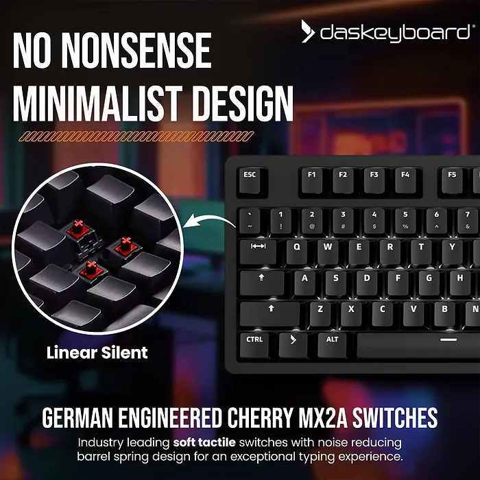 DAS KEYBOARD-DKP13-PRMXREDSIL-US