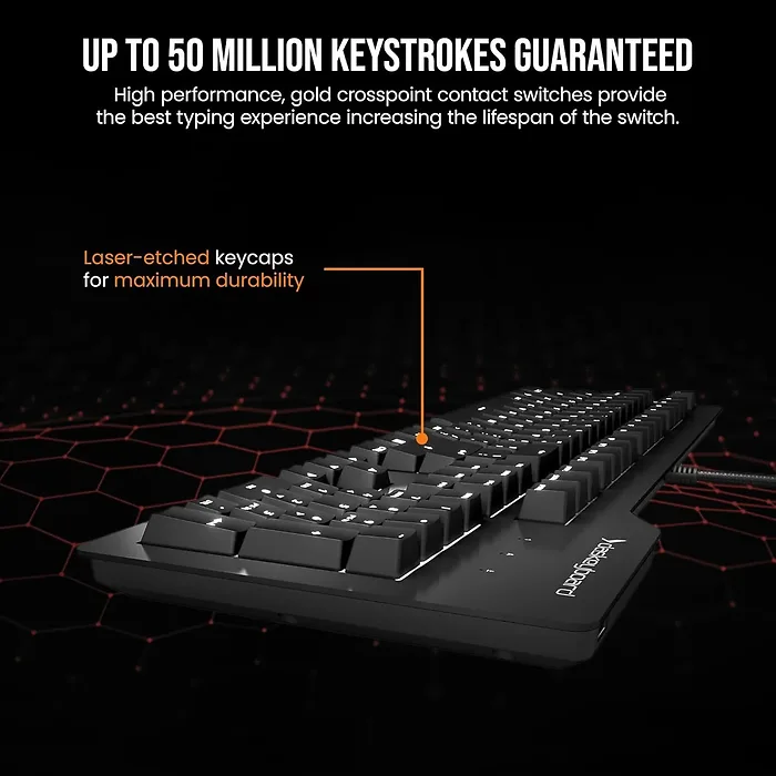 DAS KEYBOARD-DKP13-PRMXRED-US