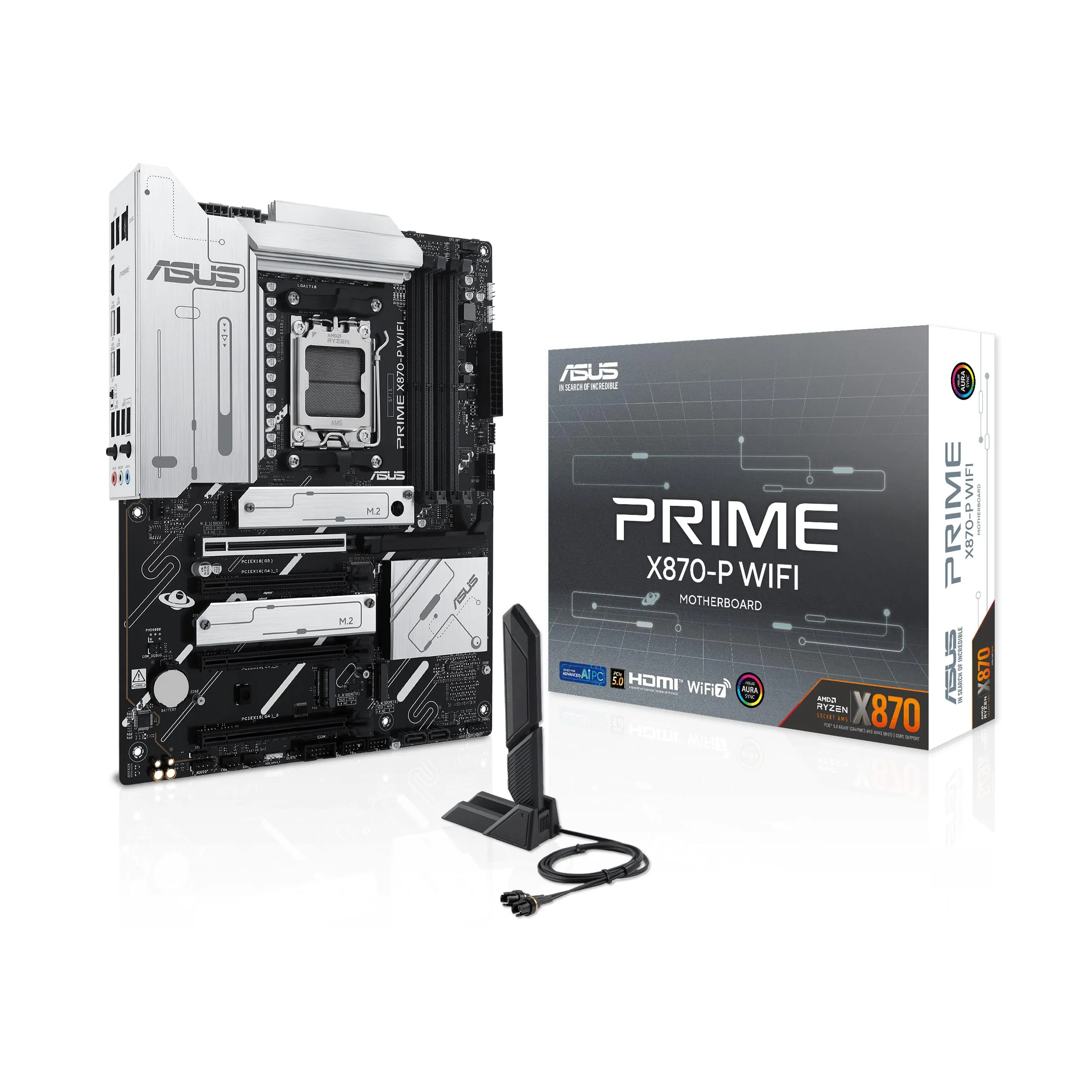 ASUS PRIME X870-P WIFI — ASUS PRIME X870-P WiFi ATX Motherboard