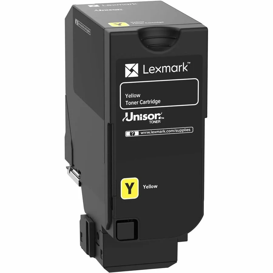 Lexmark LEX71C0HYG — Lexmark Yellow Return Program Toner Cartridge (10500 Yield)