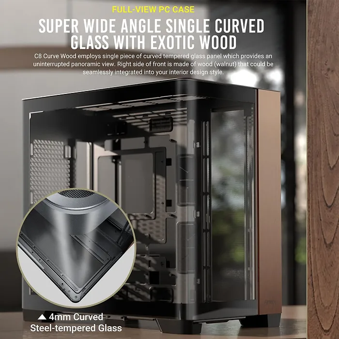 ANTEC-C8 CURVE WOOD