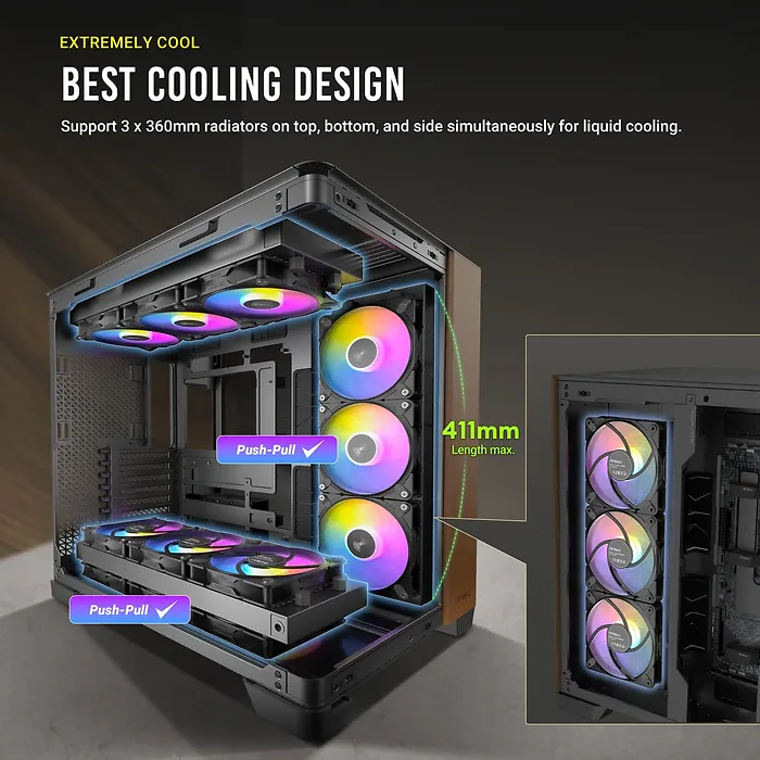 ANTEC-C8 CURVE WOOD