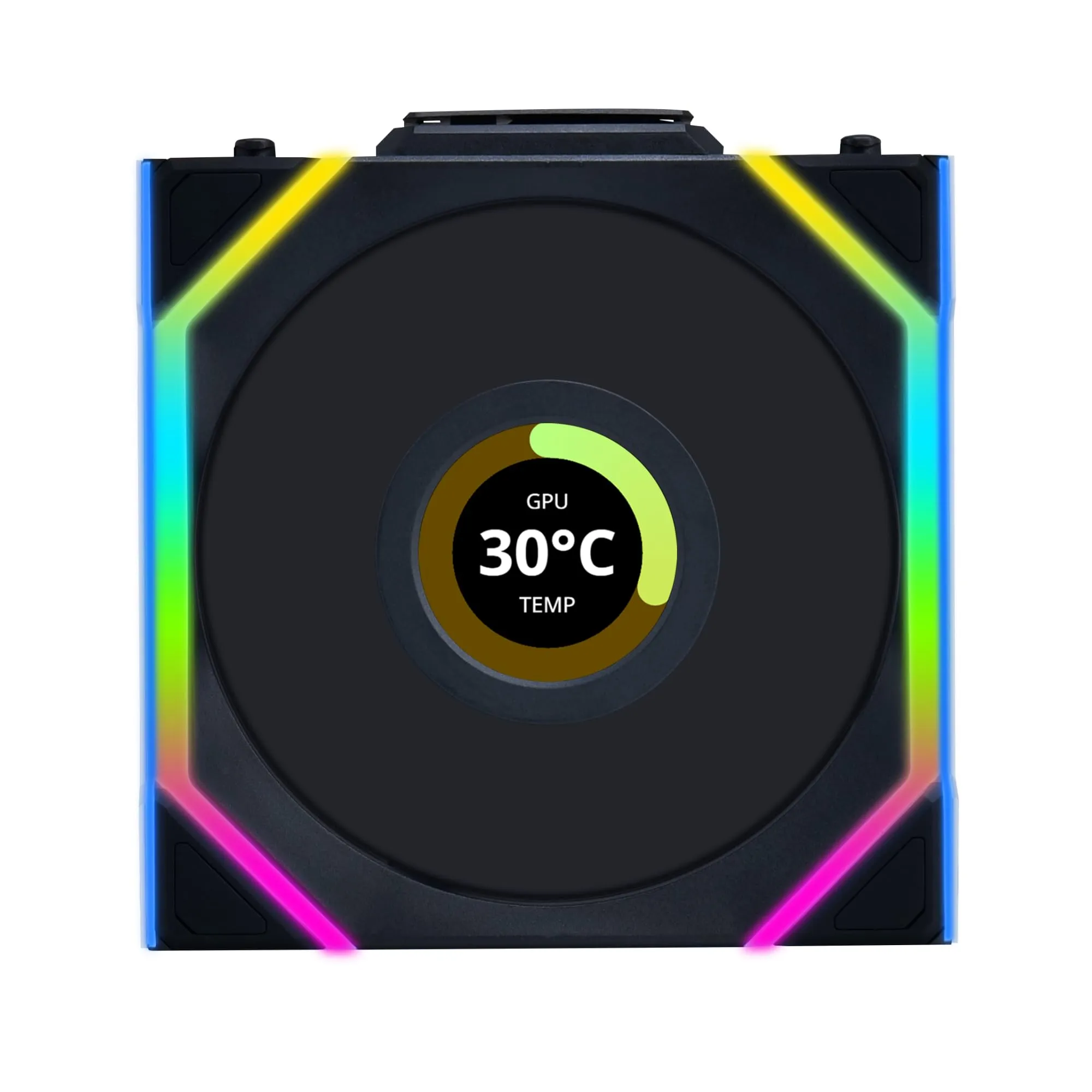 LIANLI 12SLLCD1W1B — Lian Li UNI Fan SL 120mm Wireless RGB LCD Fan