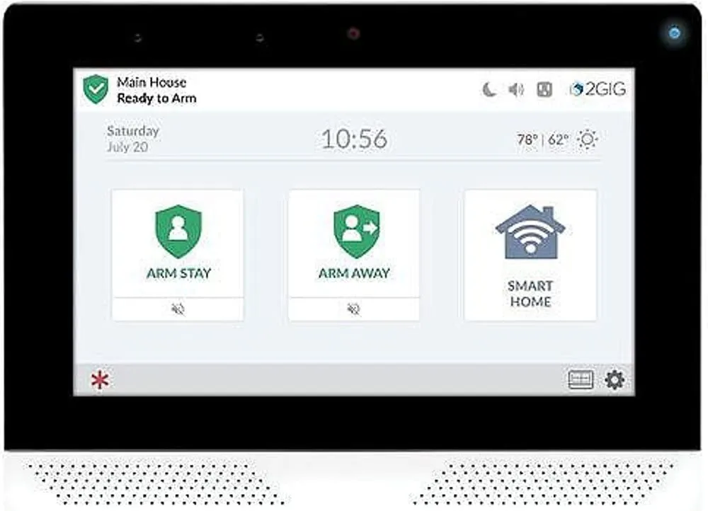 PANAMAX 2GIG-EDG-NA-AA — 2GIG EDGE PANEL FOR NORTH AMERICAN REGION AT&T/ALARM.COM