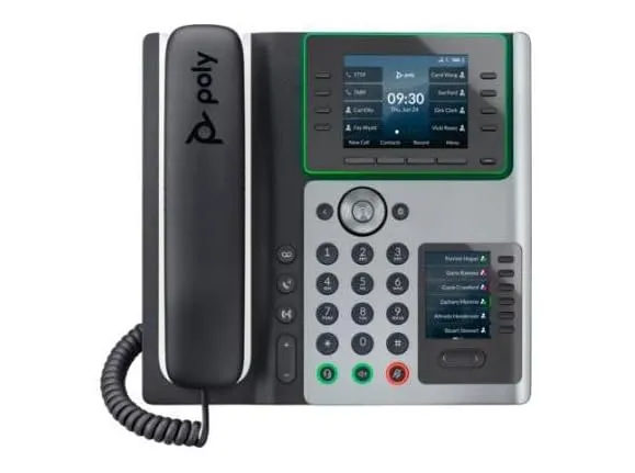 HP 89B54AA#ABA — POLY EDGE E400 IP PHONE AND POE-ENABLED WITH POWER SUPPLY US