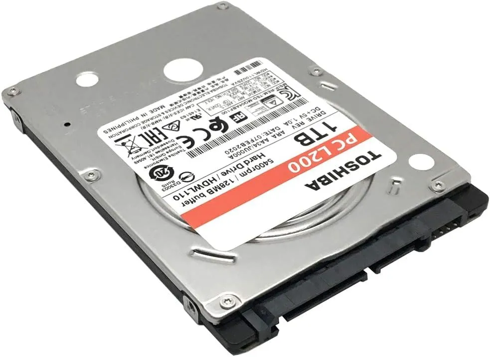 TOSHIBA HDWL110UZSVA — Toshiba L200 1TB SATA 6Gb/s Laptop Hard Drive