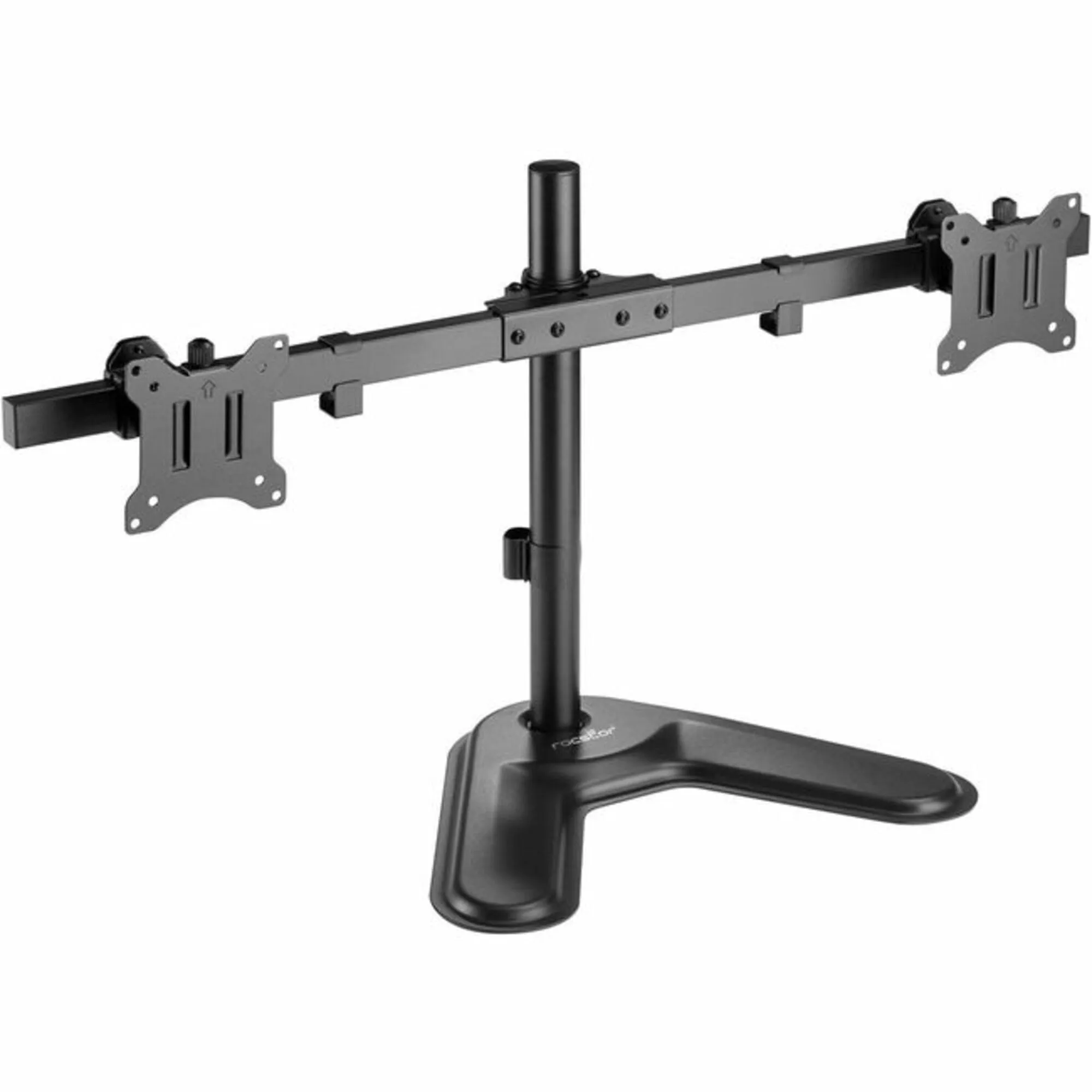 ROCSTOR Y10N003-B1 — ERGOREACH EP2 PREMIUM POLE MOUNT DUAL-SCREEN MONITOR STAND, SUPPORTS UP TO TWO 3