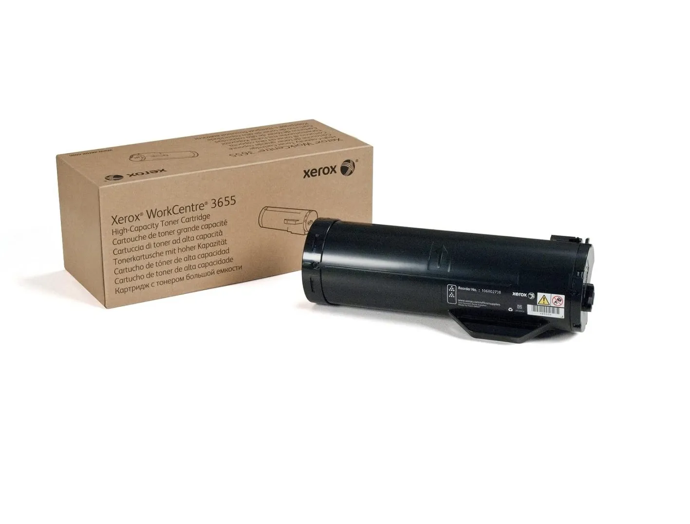 XEROX 106R02738 — BLACK HIGH CAPACITY TONER CARTRIDGE