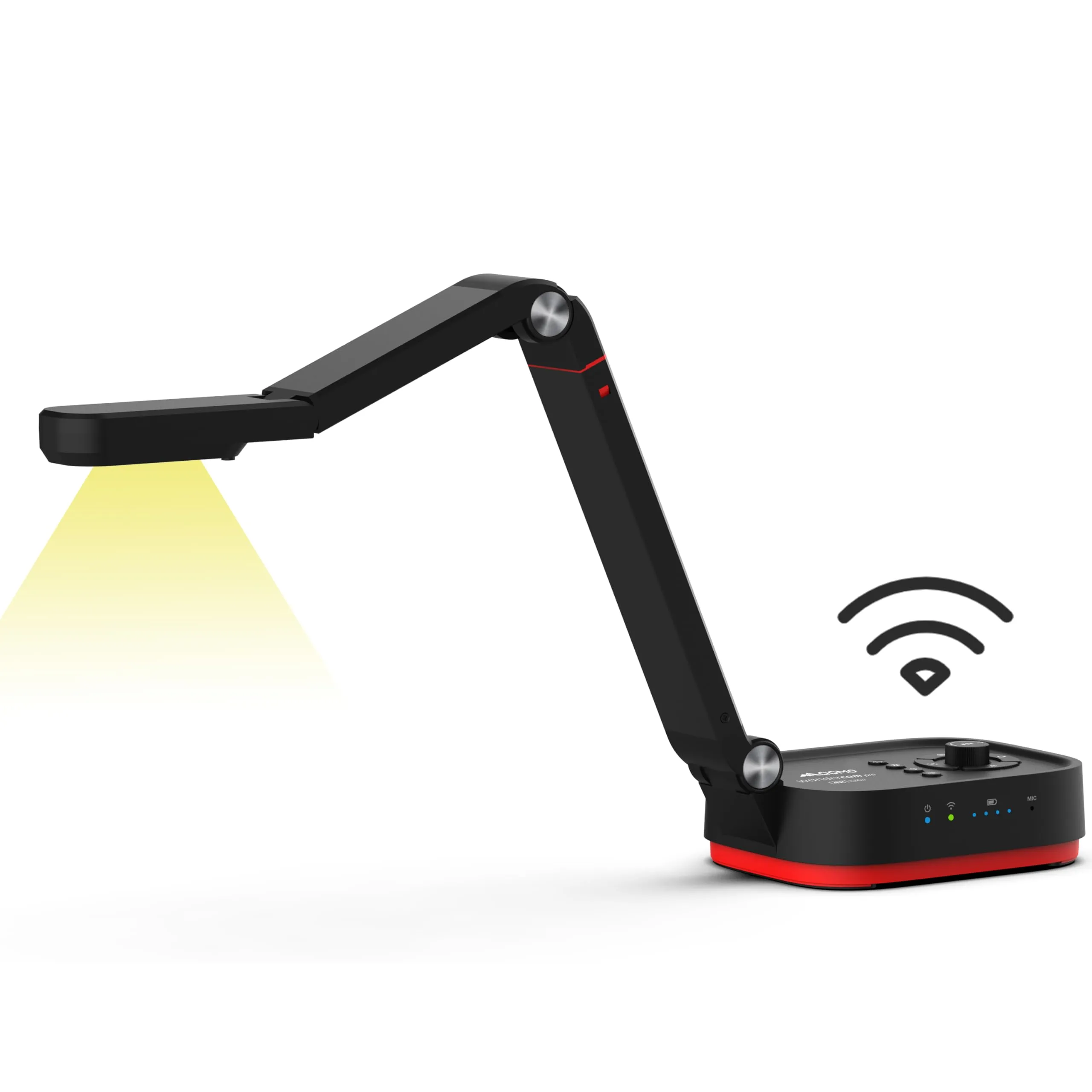 Qomo QPC 100W — 4K Wireless HDMI USB Document Camera with 13MP Flip