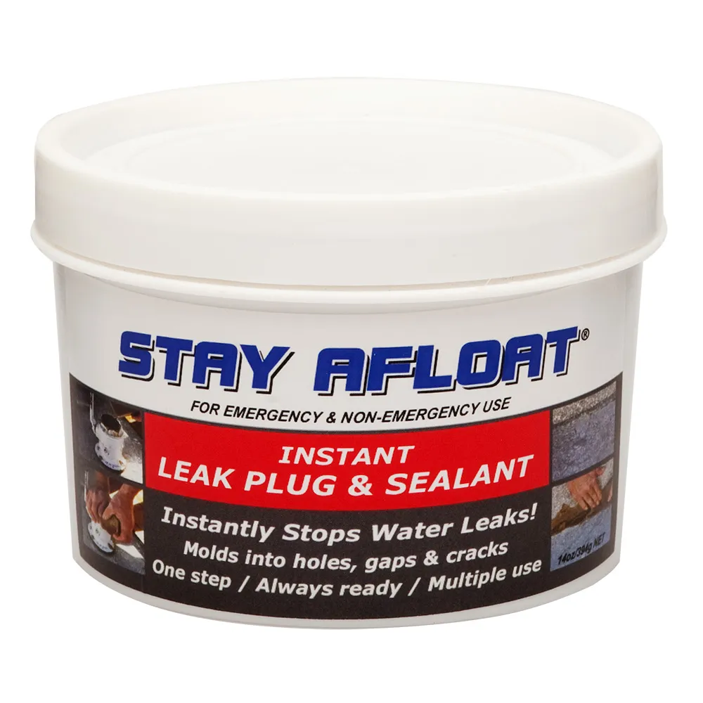 Stay Afloat SA-0214 — Stay Afloat Marine Instant Leak Plug & Sealant - 14oz