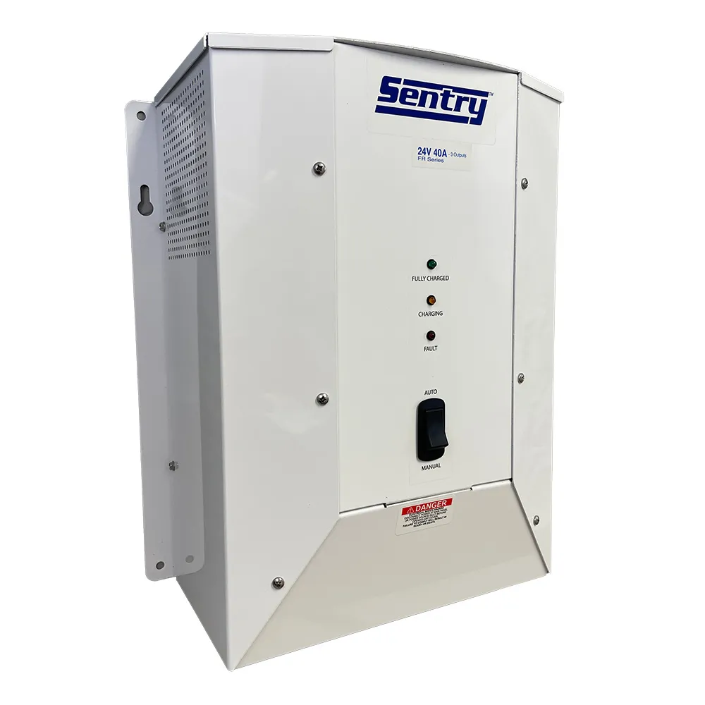 SENTRY SFR2440/3X — Sentry 3-Bank Marine Battery Charger - 40A - 24VDC Input