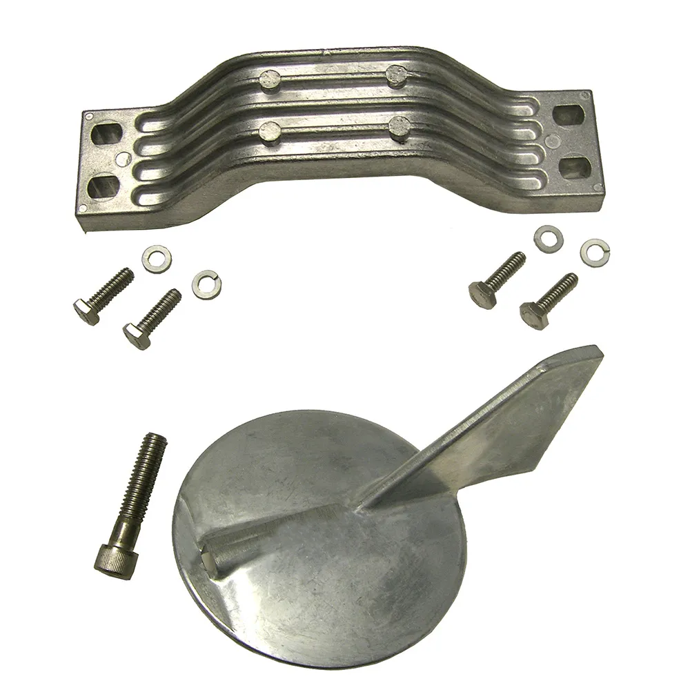 Performance Metals 10183A — Performance Metals Yamaha 150HP Outboard Complete Anode Kit - Aluminum