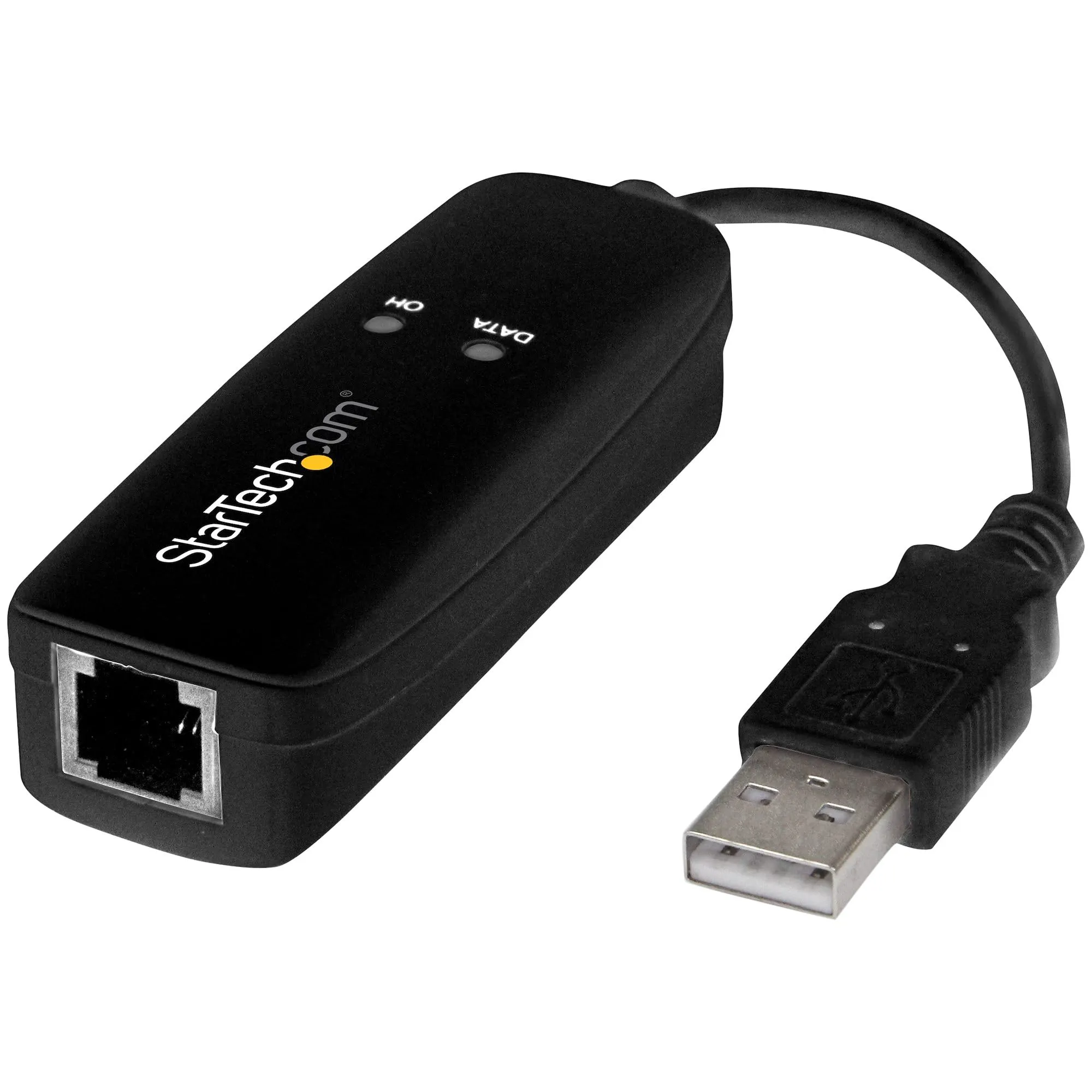 Lantronix 56KUSBMODEM-02 — MODEM, 56K, V.92, EXTERNAL USB 2.0, ROHS