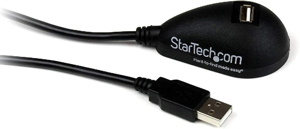 STARTECH USB3SEXT5DKB — EXTEND A USB 3.0 PORT FROM THE BACK OF YOUR COMPUTER TO YOUR DESKTOP - 5 FT DESK