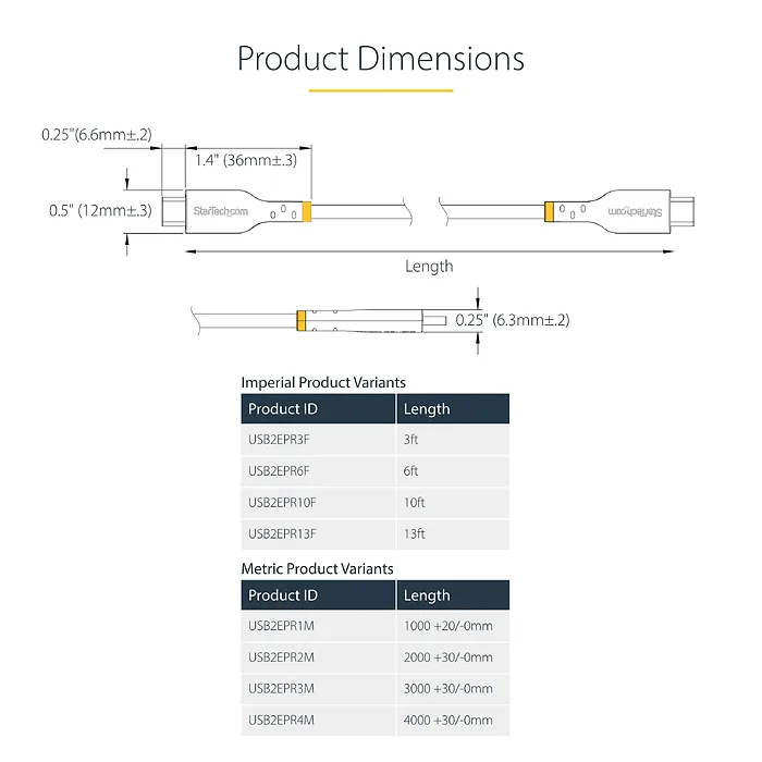 STARTECH-USB2EPR10FW