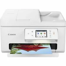 CANON CNM TR7820 — Canon PIXMA TR7820 Wireless Inkjet Multifunction Printer - Color - White - Copier/Printer/Scanner - 1200 x 1200 dpi Print - Flatbed Scanner - Wireless LAN - Canon PRINT Application, Apple AirPrint, Mopria - USB - 1 Each - For Plain Paper Print