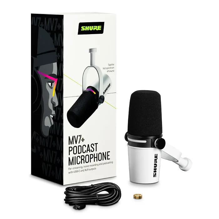 Shure-MV7+-W