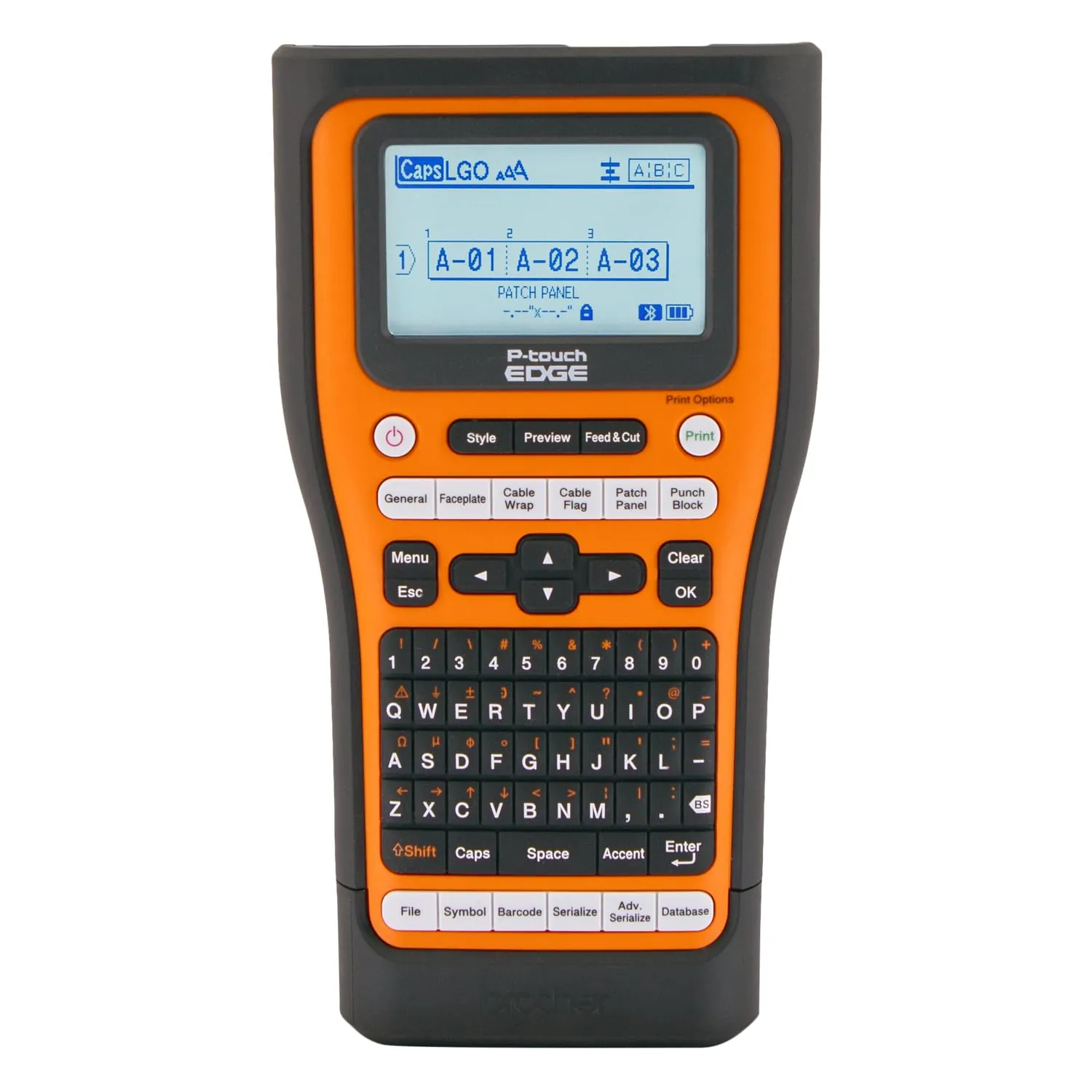 Brother PTE560BTVP — PT-E560BT WIRELESS INDUSTRIAL HANDHELD LABELING TOOL W/ USB-C & BLUETOOTH CONNEC