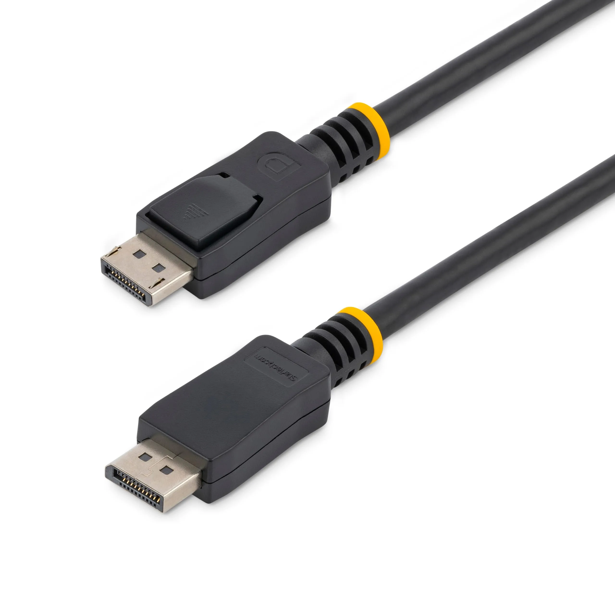 STARTECH DISPL2M — 2M CERTIFIED DISPLAYPORT 1.2 CABLE WITH LATCHES M/M - DISPLAYPORT 4K WITH HBR2 S