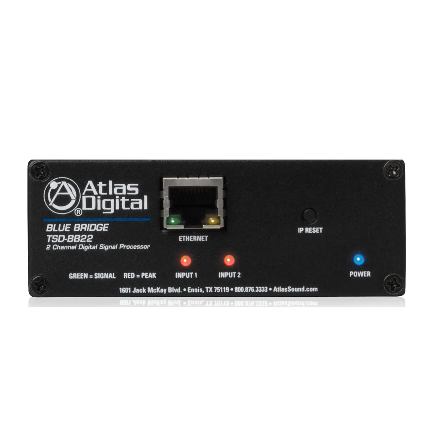 ATLASIED 0050-1478 — Bluebridge Dual Input Dual Output DSP Audio Processor