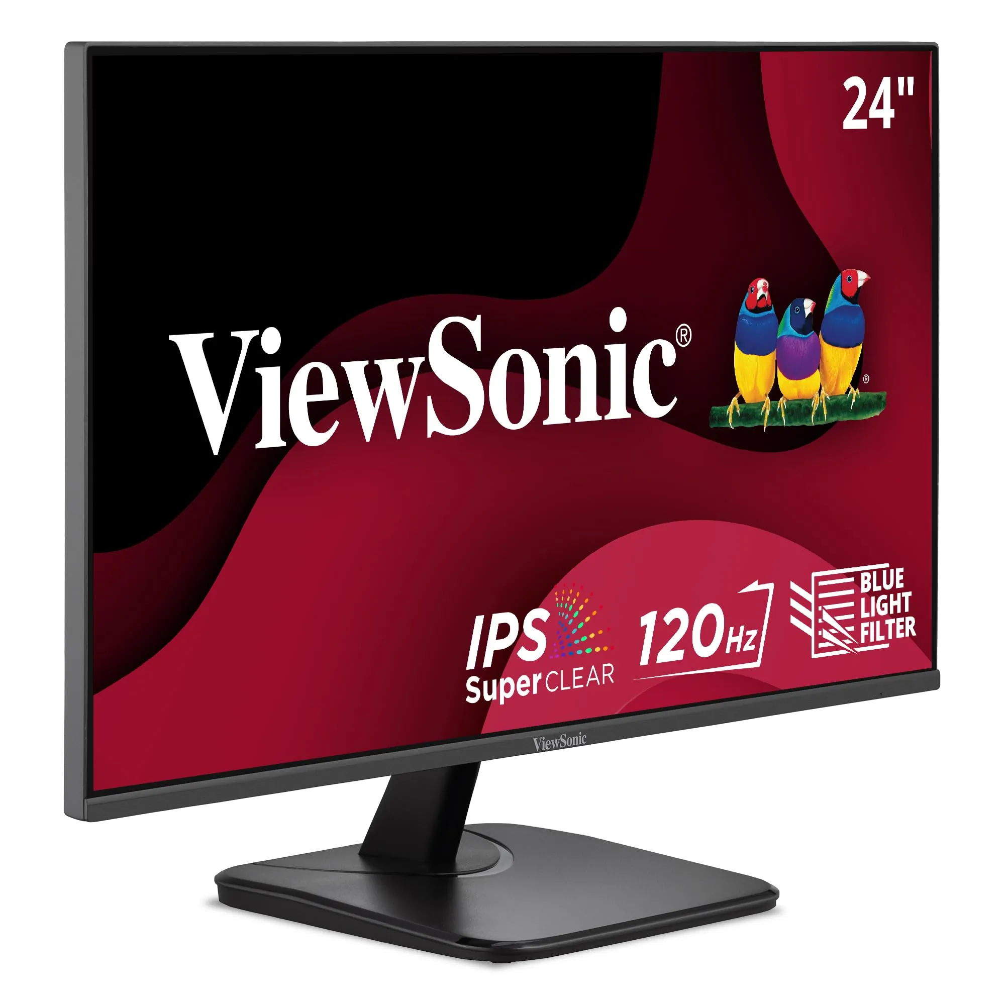 VIEWSONIC VA2456A-MHD — 24-Inch 1080P IPS Monitor with Adaptive Sync Technology