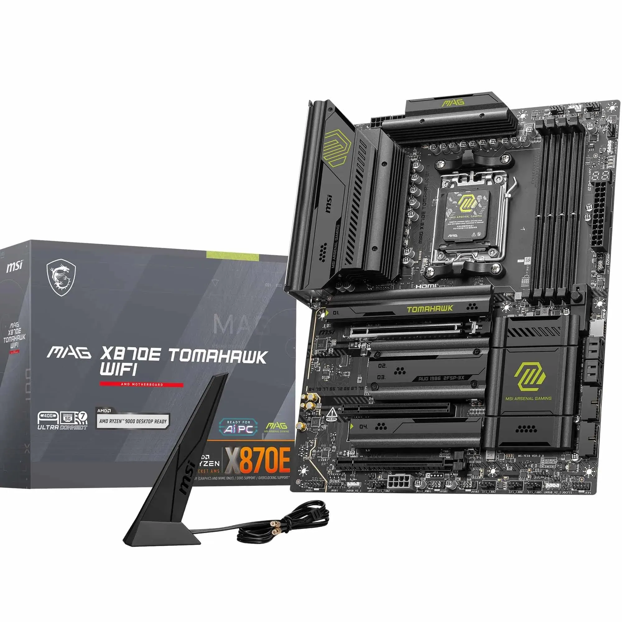 MSI X870ETMAHAWKWIFI — MAG X870E TOMAHAWK WIFI