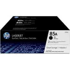 HP CE285D — HP 85A (CE285D) Laser Toner Cartridge - Dual Pack - Black - 2 / Carton - 1600 Pages