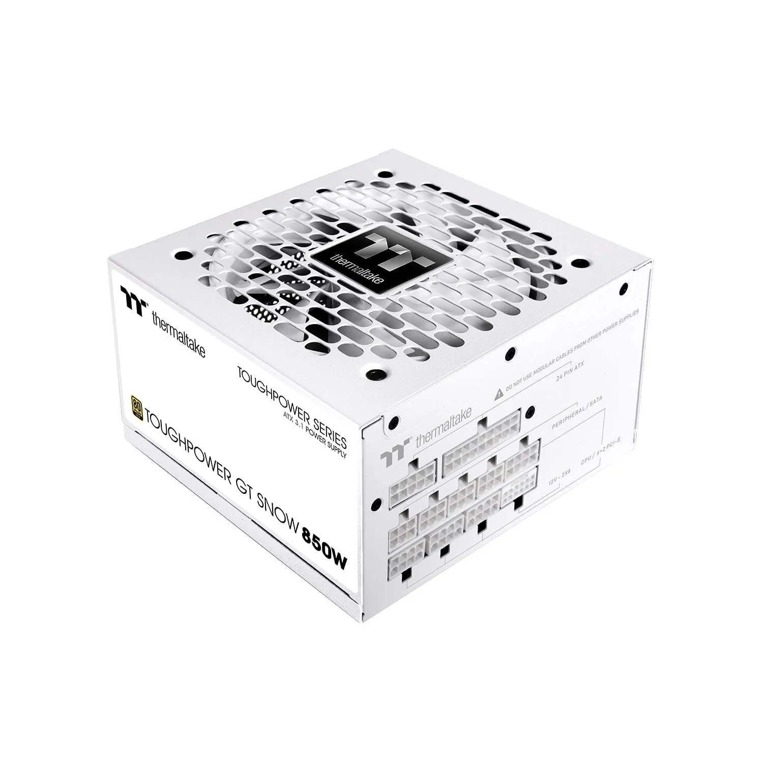 Thermaltake PS-TPT-0850FNFAGU-W — THERMALTAKE TOUGHPOWER GT SNOW 850W POWER SUPPLY