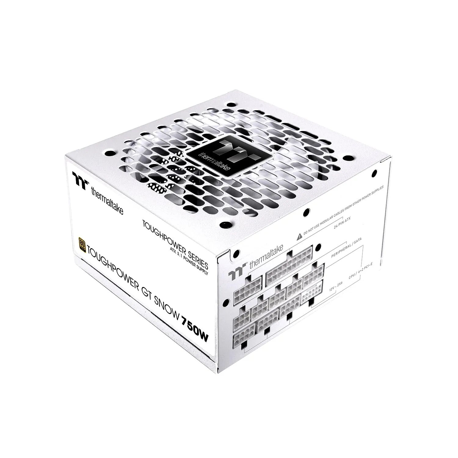 Thermaltake PS-TPT-0750FNFAGU-W — THERMALTAKE TOUGHPOWER GT SNOW 750W POWER SUPPLY