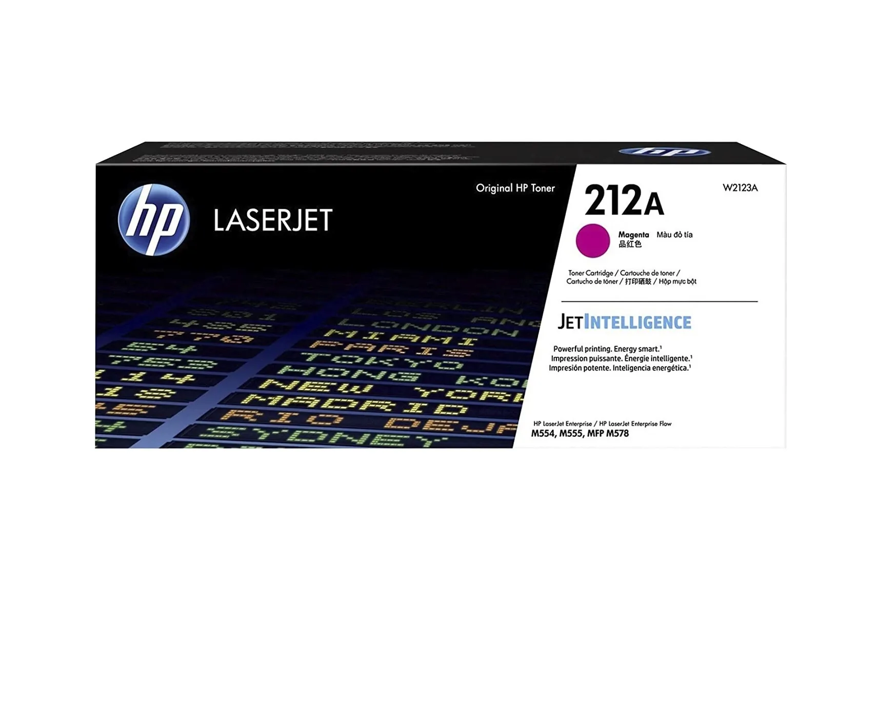 HP HEWW2123A — HP 212A Yield 4500 Pages Magenta Toner Cartridge for LaserJet Enterprise M554dn M578dn and M578f