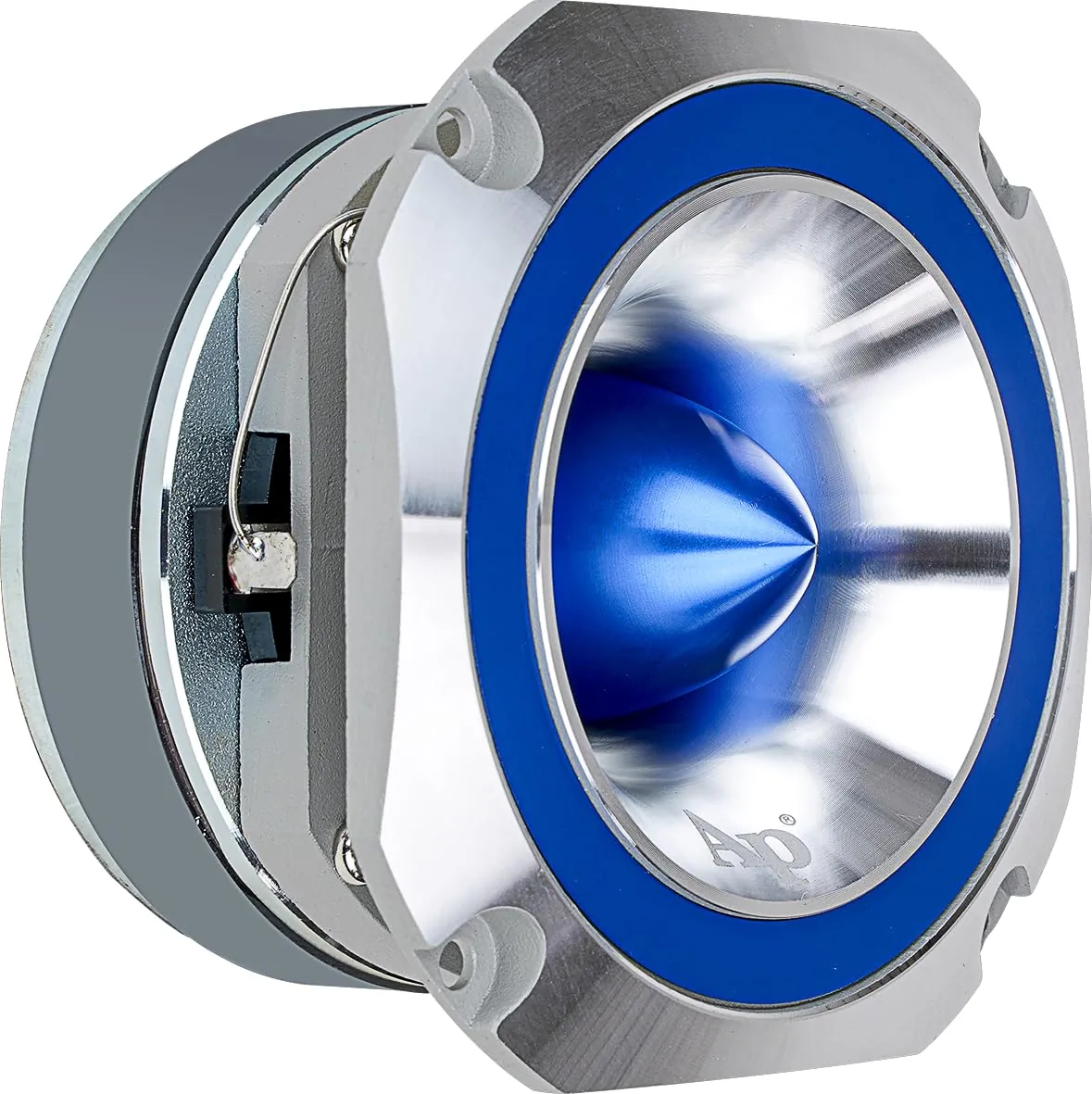 Audiopipe ATR4053BLUE - AUDIOPIPE 400W 4 Aluminum Tweeter - Candy Blue Finish