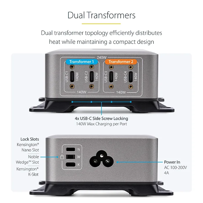 STARTECH-424DNA-USB-C-CHARGER