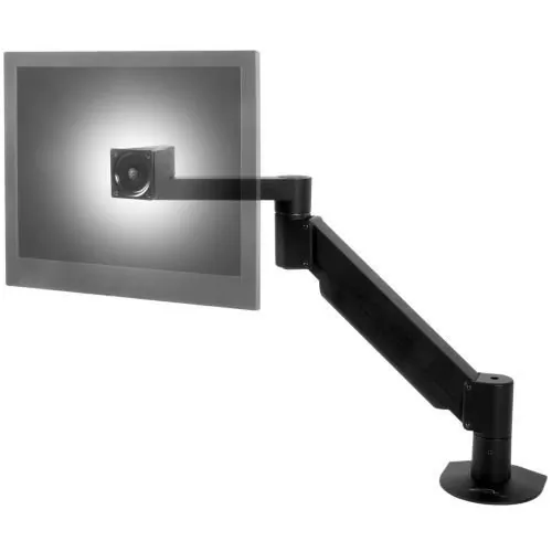 HAT DESIGN WORKS 7000-500-104 — THE 7000 ARTICULATING MONITOR ARM OFFERS ONE-TOUCH ADJUSTMENTS, PORTRAIT/LANDSCA