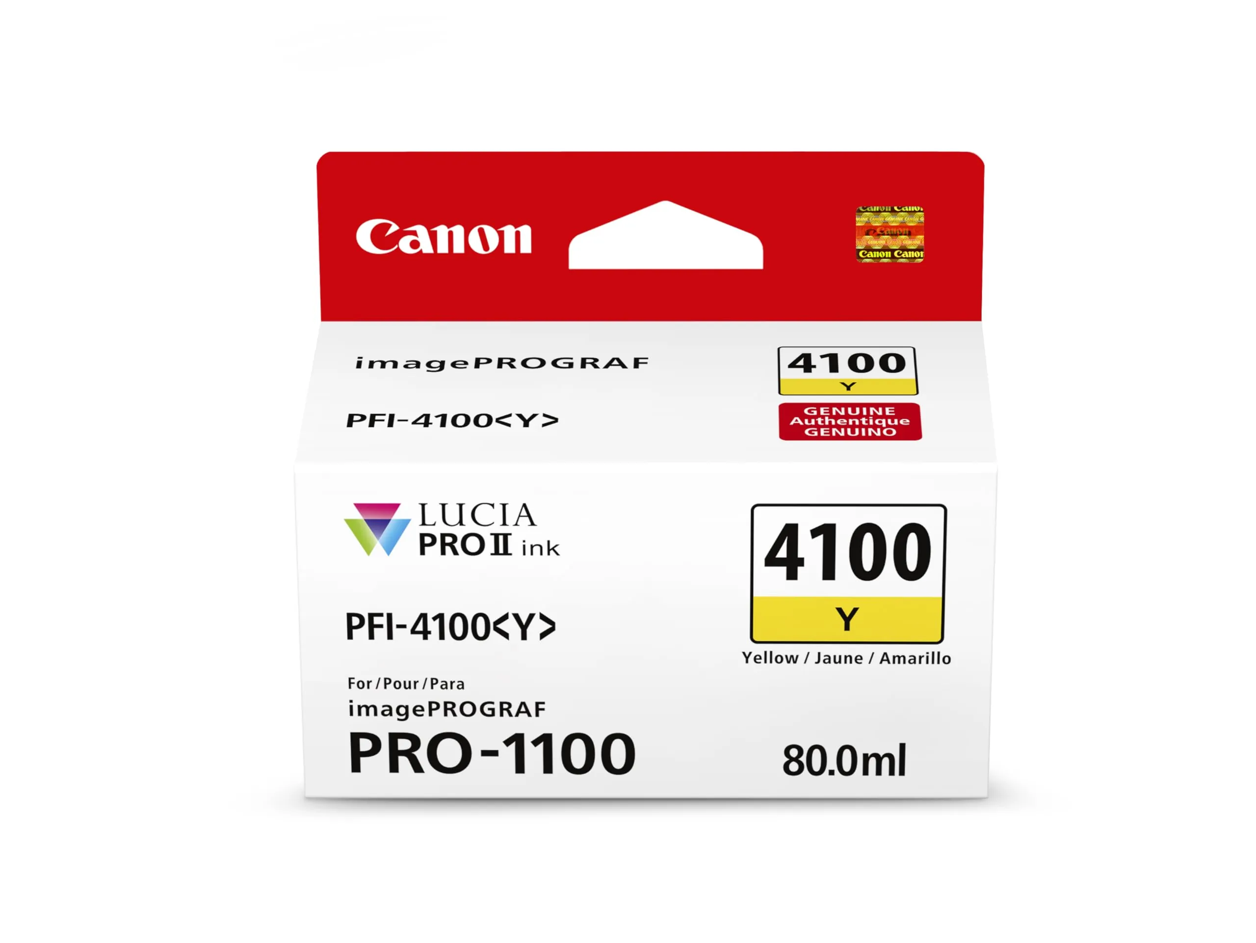 CANON 6780C002 — PFI-4100 Yellow Advanced Marking Ribbon