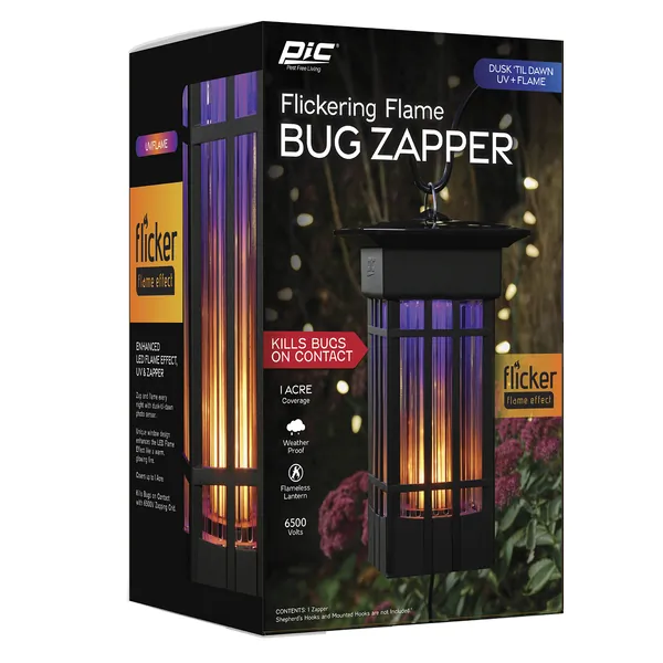 PIC DECO-LAN — FLICKERING FLM BUG ZAPPER