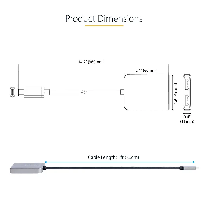STARTECH-MST14CD122HD