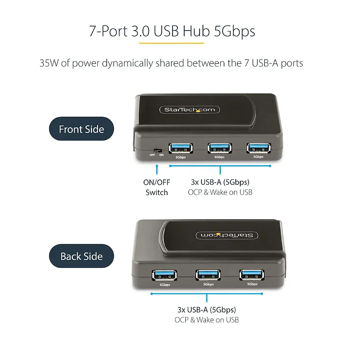 STARTECH-5G7AS-USB-A-HUB
