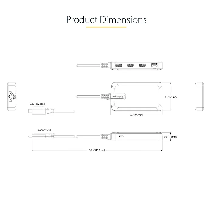 STARTECH-5G3AGBB-USB-C-HUB