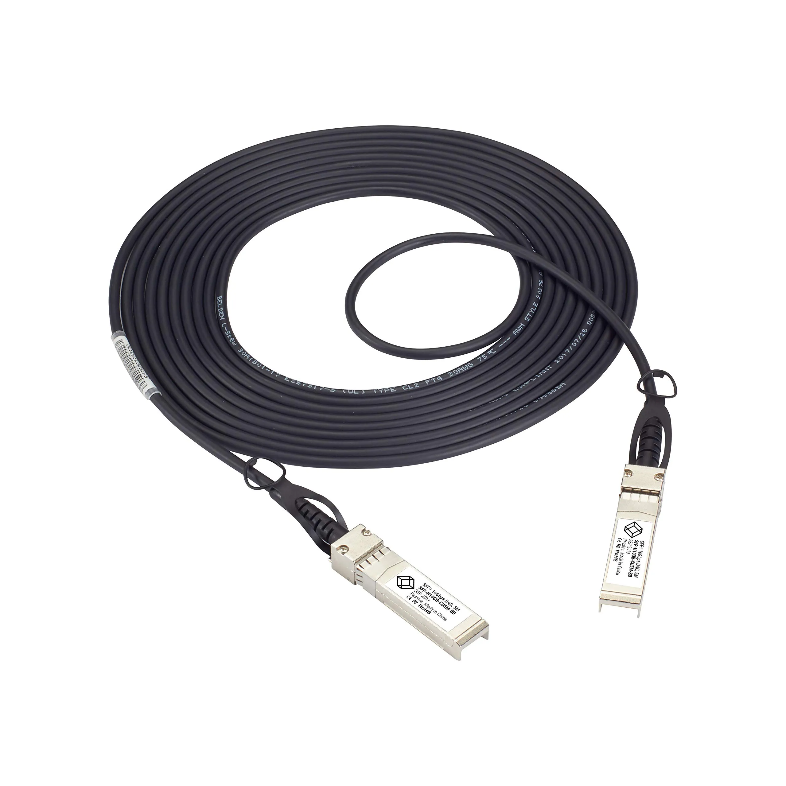 BLACK BOX CORPORATION SFP-H10GB-CU5M-BB — BLACK BOX SFP+ DIRECT ATTACH CABLES PROVIDE PREMIUM, ERROR-FREE PERFORMANCE FOR