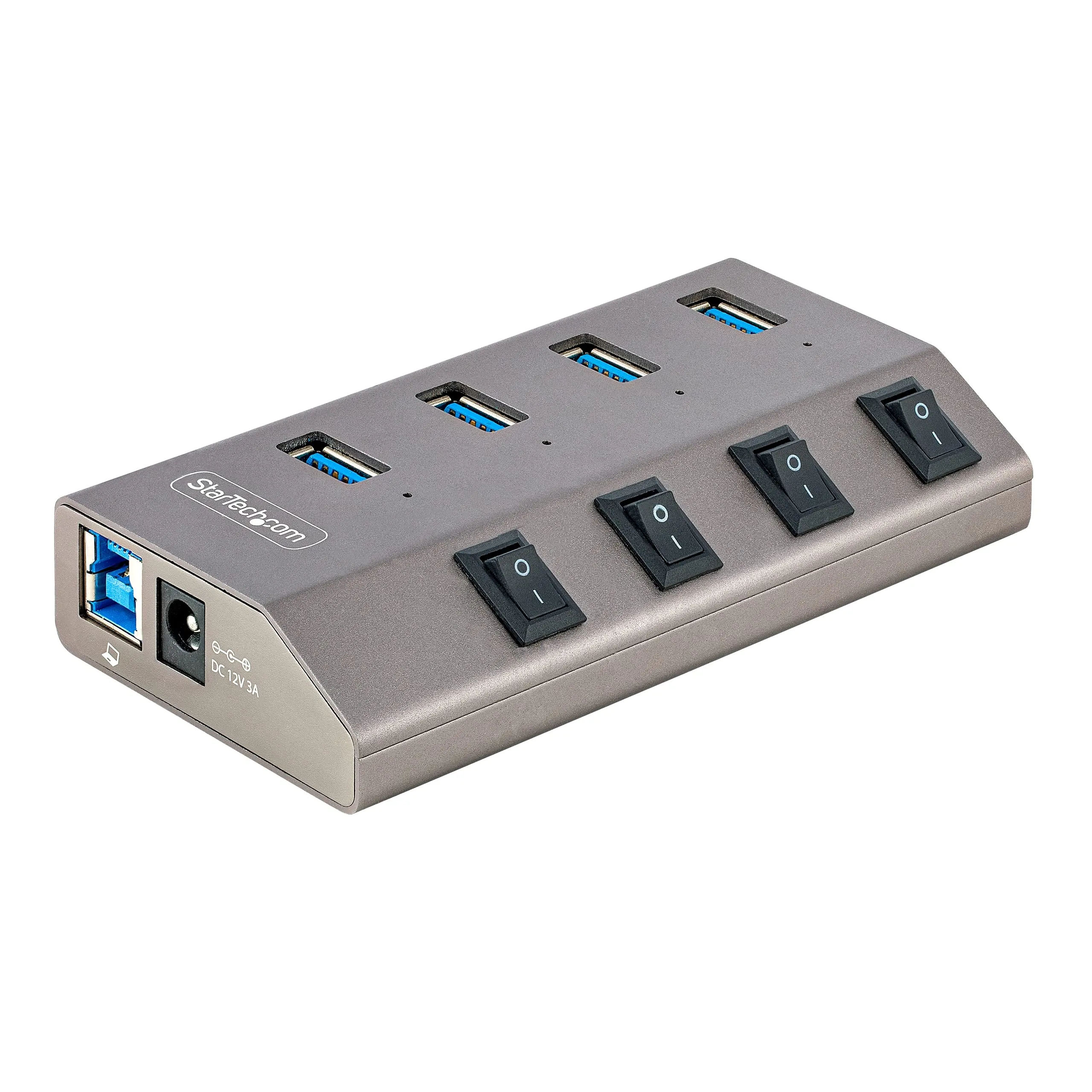 STARTECH 5G4AIBS-USB-HUB-NA — 4-pt USB Hub w/On/Off Switches