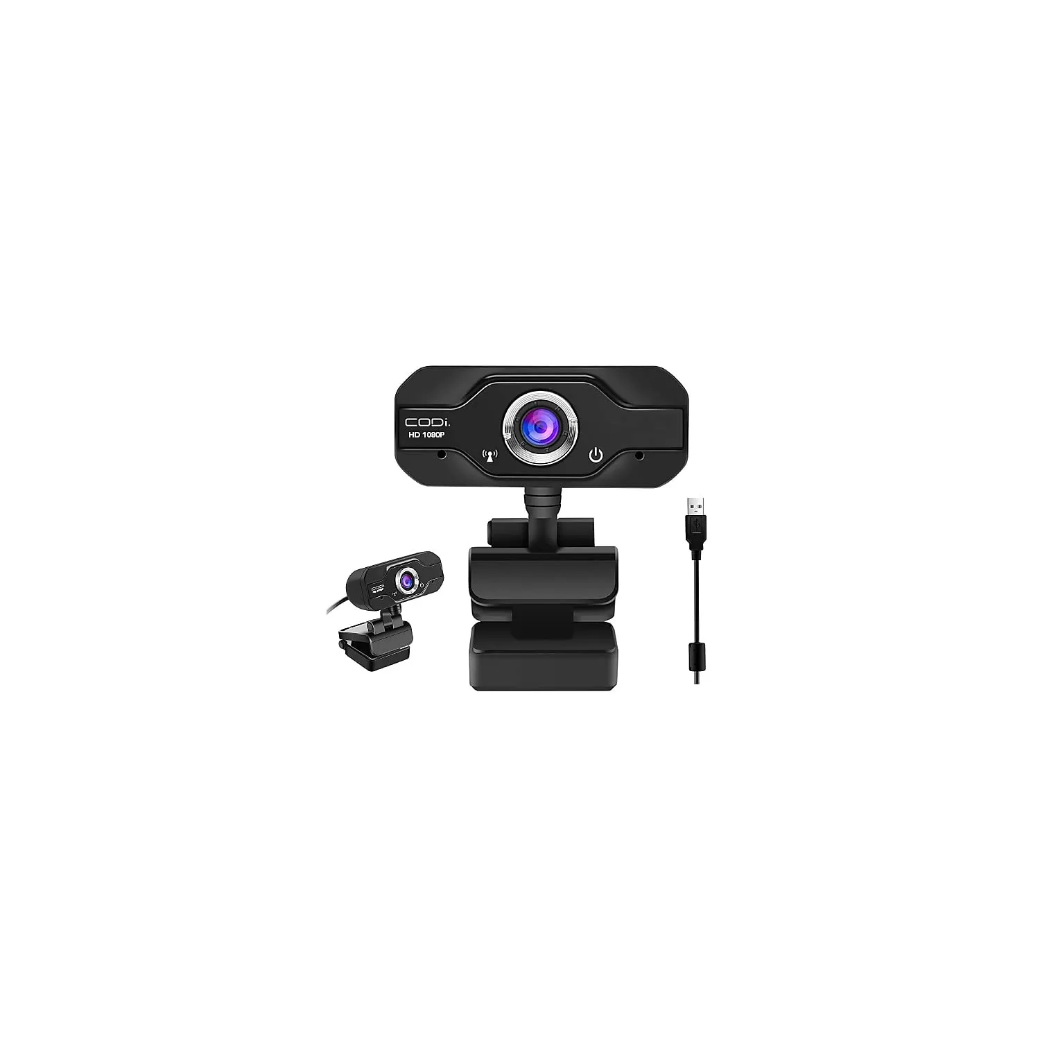 CODi A05024 — AQUILA HD 1080P Webcam with Adjustable Focus