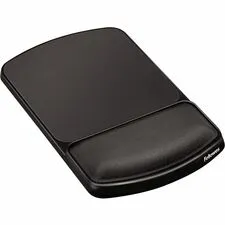 FELLOWES FEL 91741 — Fellowes Gel Wrist Rest and Mouse Pad - 0.94" x 6.25" x 10.13" Dimension - Platinum, Graphite - Gel - Wear Resistant, Tear Resistant, Skid Proof - 1 Each